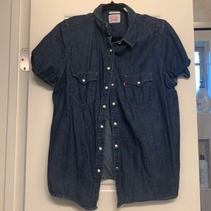 Levis women’s denim blouse